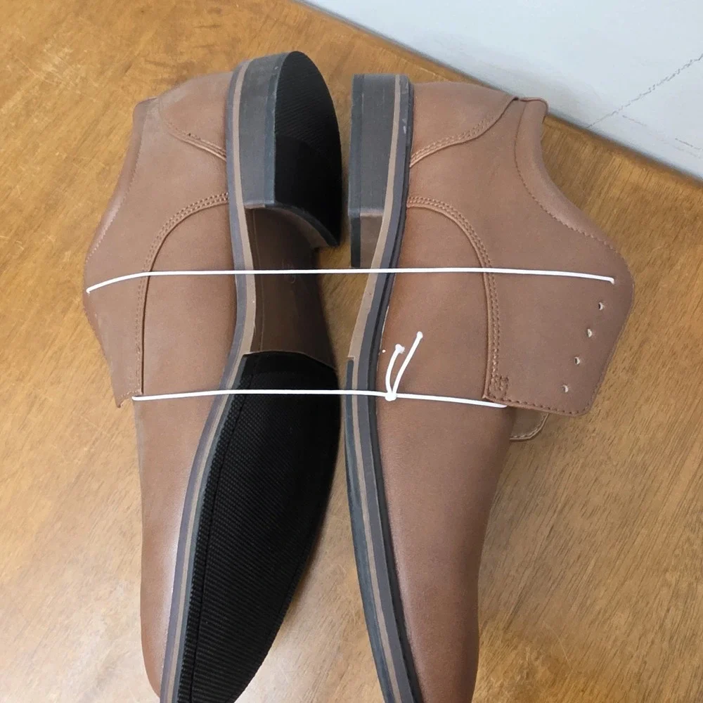 Men's Leo Oxford Dress Shoes - Goodfellow & Co Brown 11.5 Need Laces‎